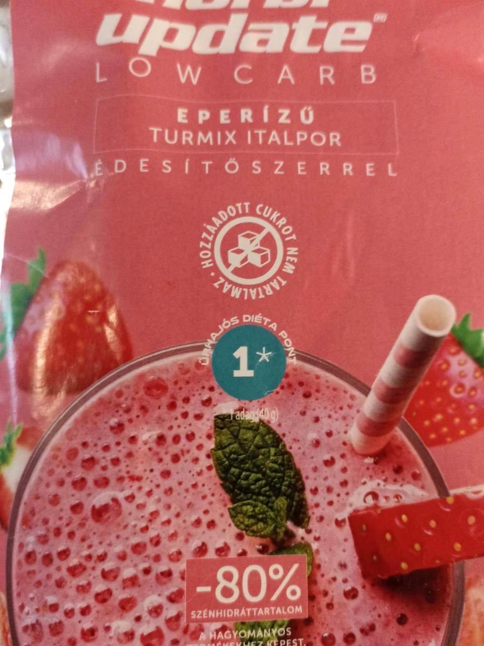 Fotografie - Norbi update Low Carb Eperízű turmix italpor