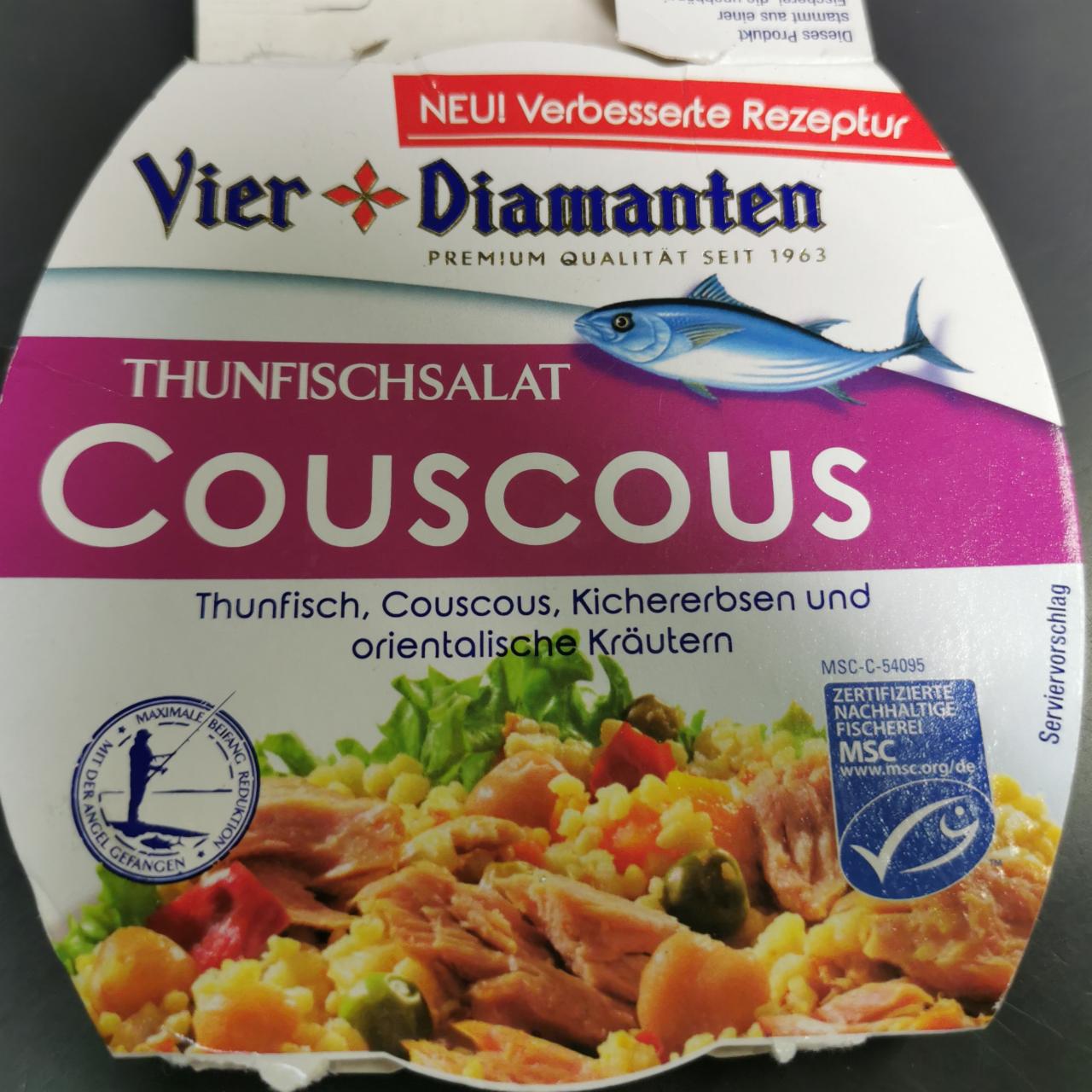 Fotografie - Thunfischsalat Couscous Vier Diamanten