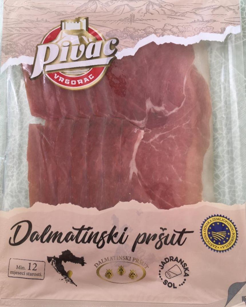 Fotografie - Dalmatinski pršut Pivac vrgorac