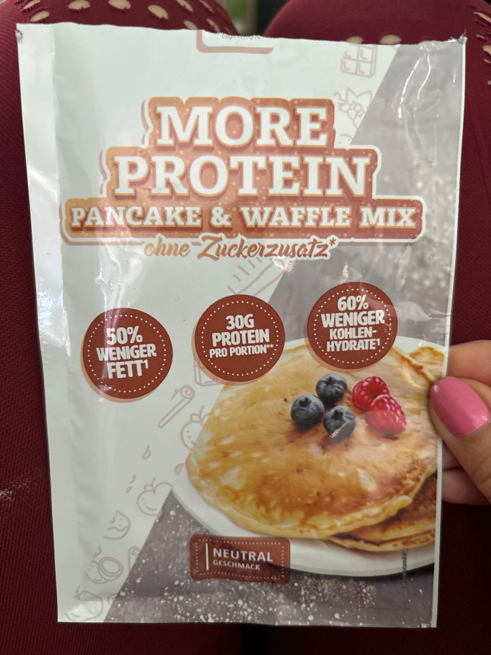 Fotografie - More Protein Pancake & Waffle Mix