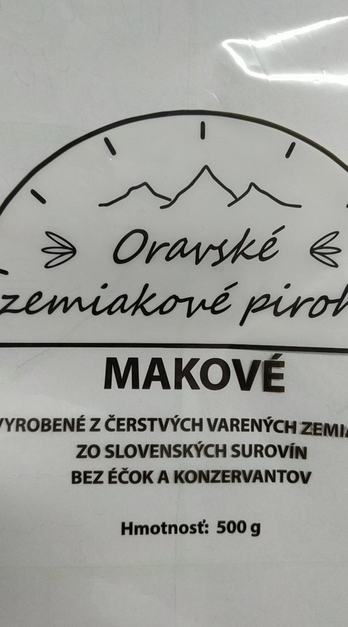 Fotografie - Oravské zemiakové pirohy makové