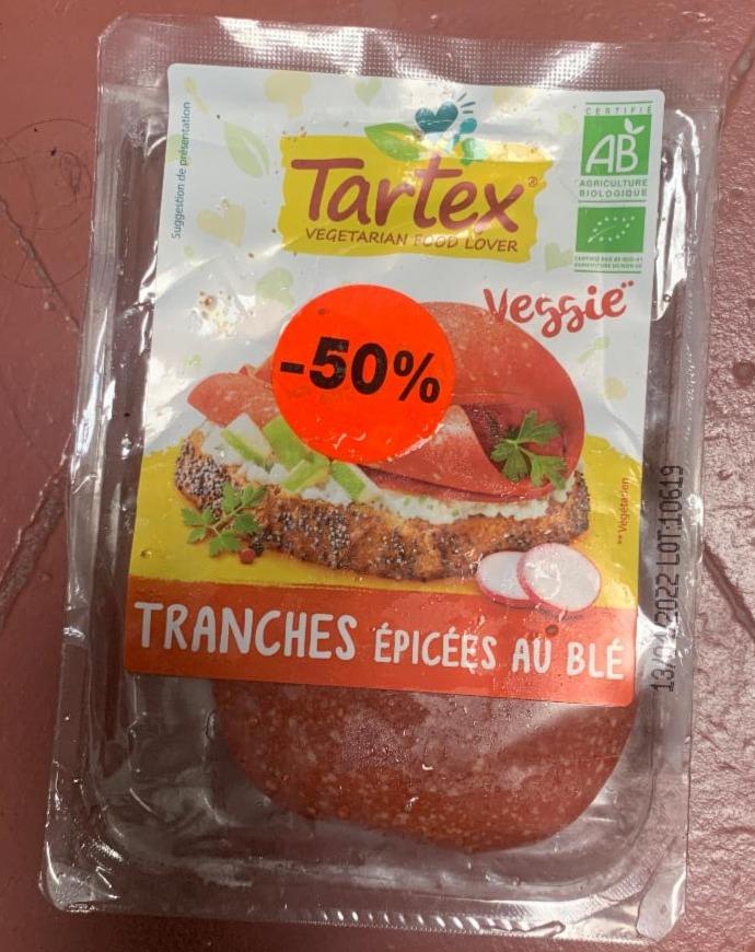 Fotografie - Tranches épicées au blé Tartex