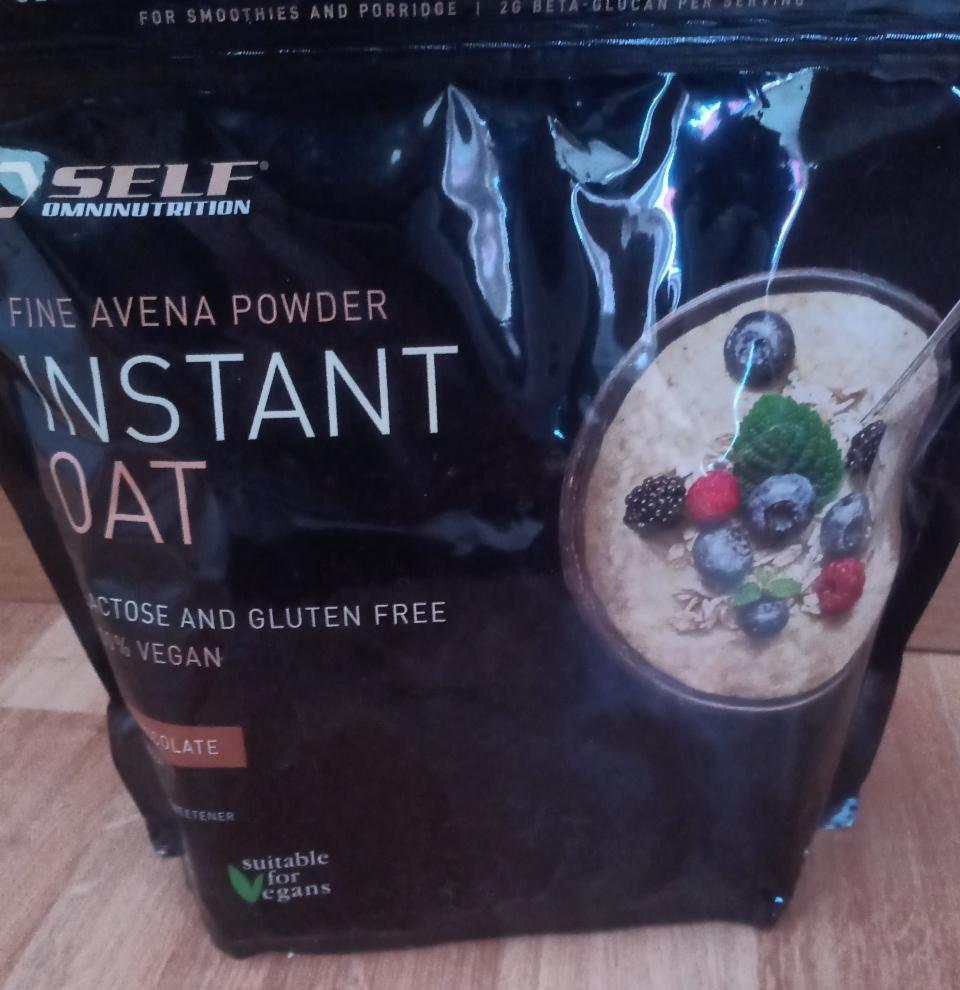 Fotografie - Instant oat Chocolate Self Omninutrition