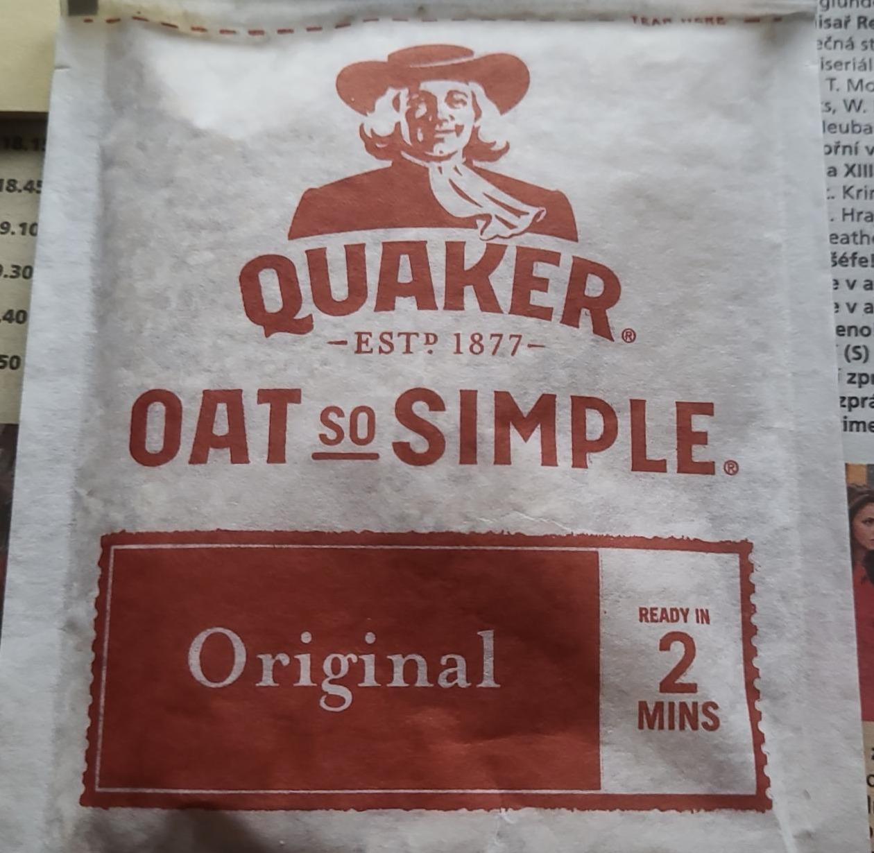 Fotografie - quaker oats original perfect porridge