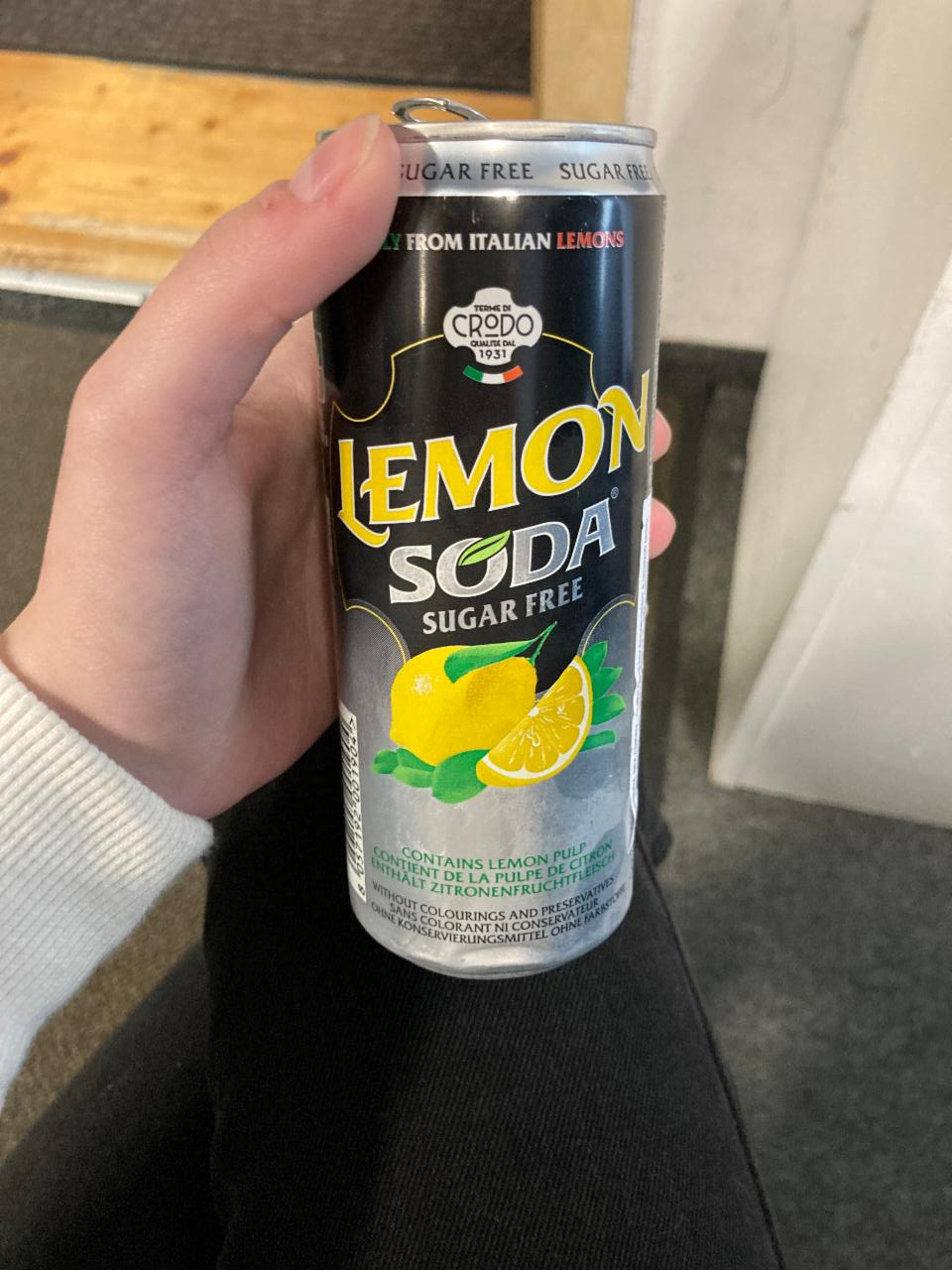 Fotografie - lemon soda sugar free