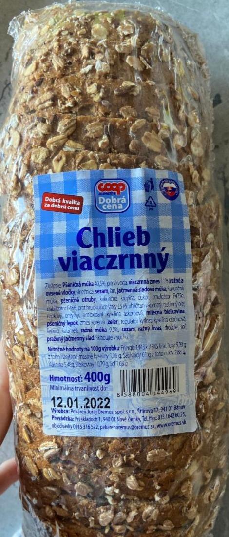 Fotografie - Chlieb viaczrnný Coop Dobrá cena