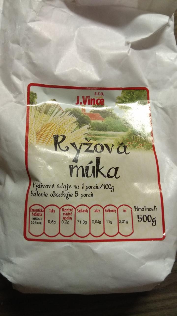 Fotografie - Ryžová múka J.Vince