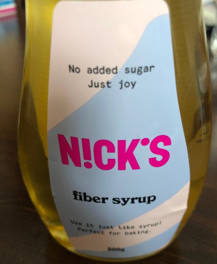 Fotografie - N!CK'S fiber syrup