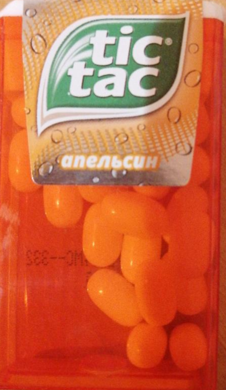 Fotografie - Tic Tac orange
