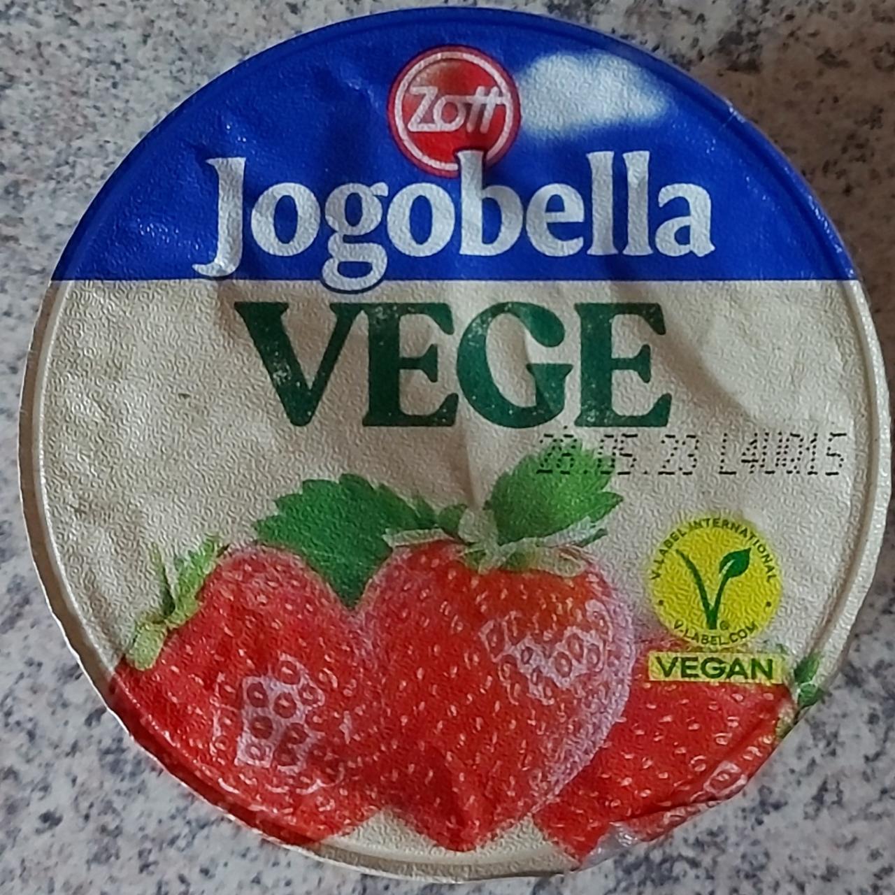 Fotografie - Jogobella Vege truskawka Zott