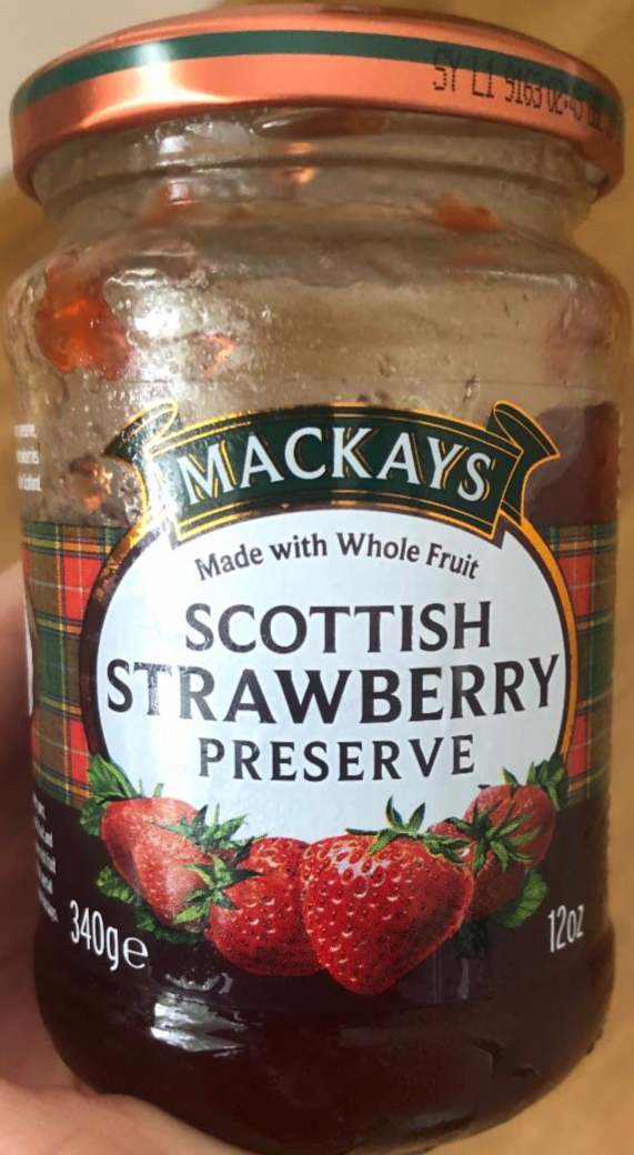 Fotografie - Scottish Strawberry Preserve Mackays