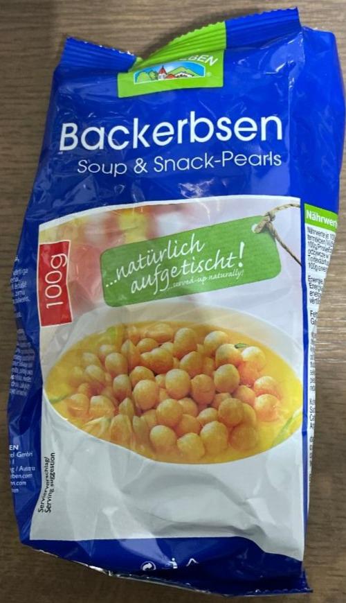Fotografie - Backerbsen Soup & Snack Pearls Land-Leben