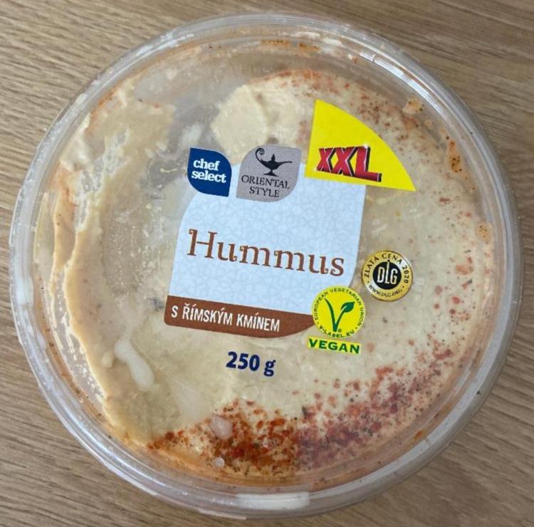 Fotografie - hummus oriental style s rimskou rascou chef select