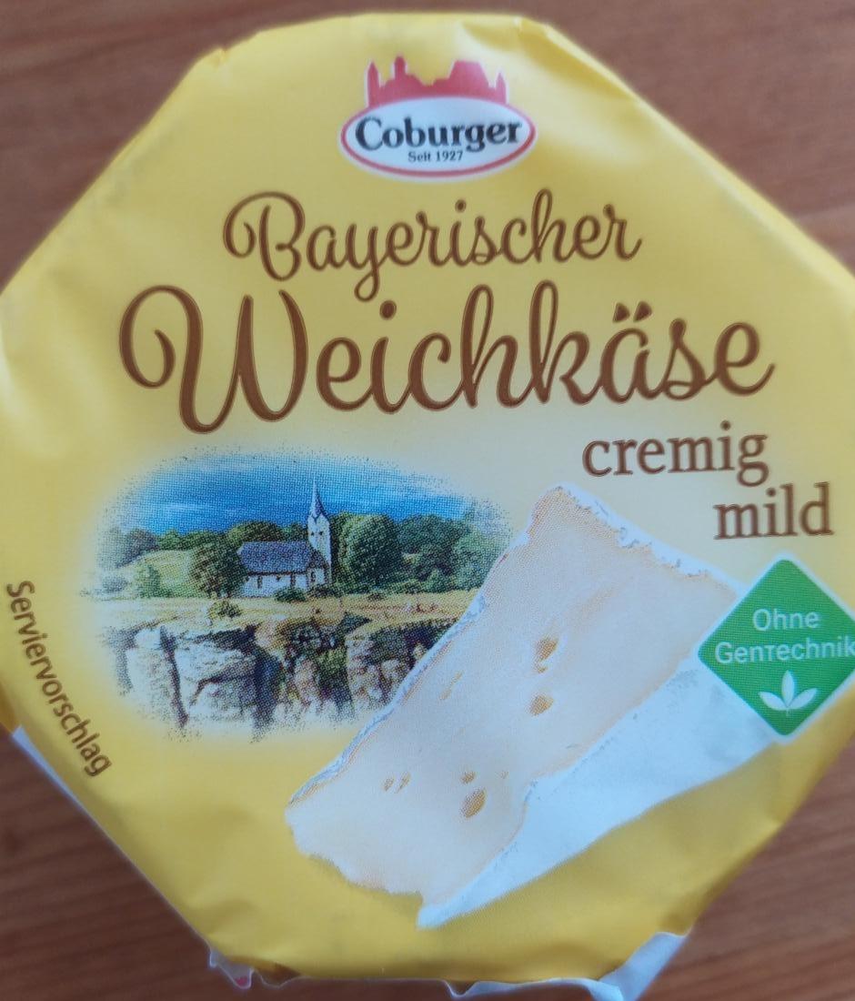 Fotografie - Bayerischer Weichkäse cremig mild Coburger