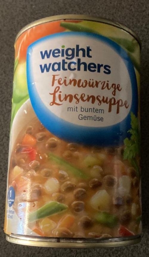 Fotografie - weight watchers feinwūrzige linsensuppe