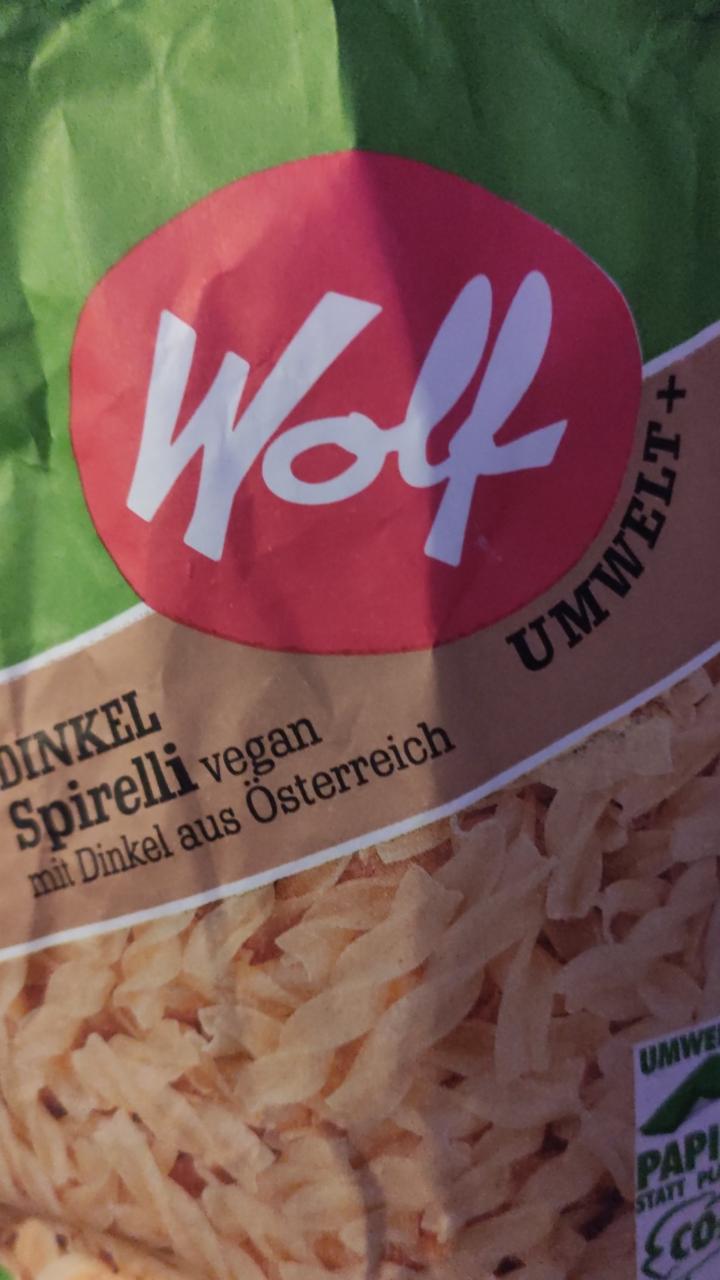 Fotografie - Dinkel spirelli Wolf