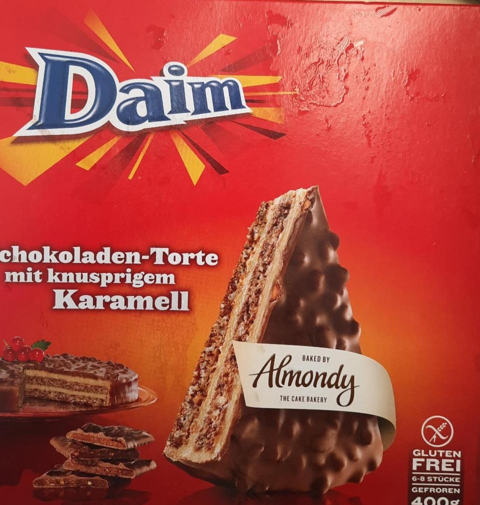 Fotografie - Mandľová torta Daim