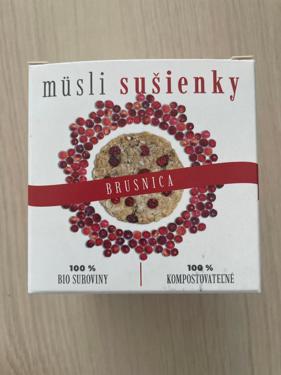 Fotografie - Müsli sušienky Brusnica KusOKzdravia