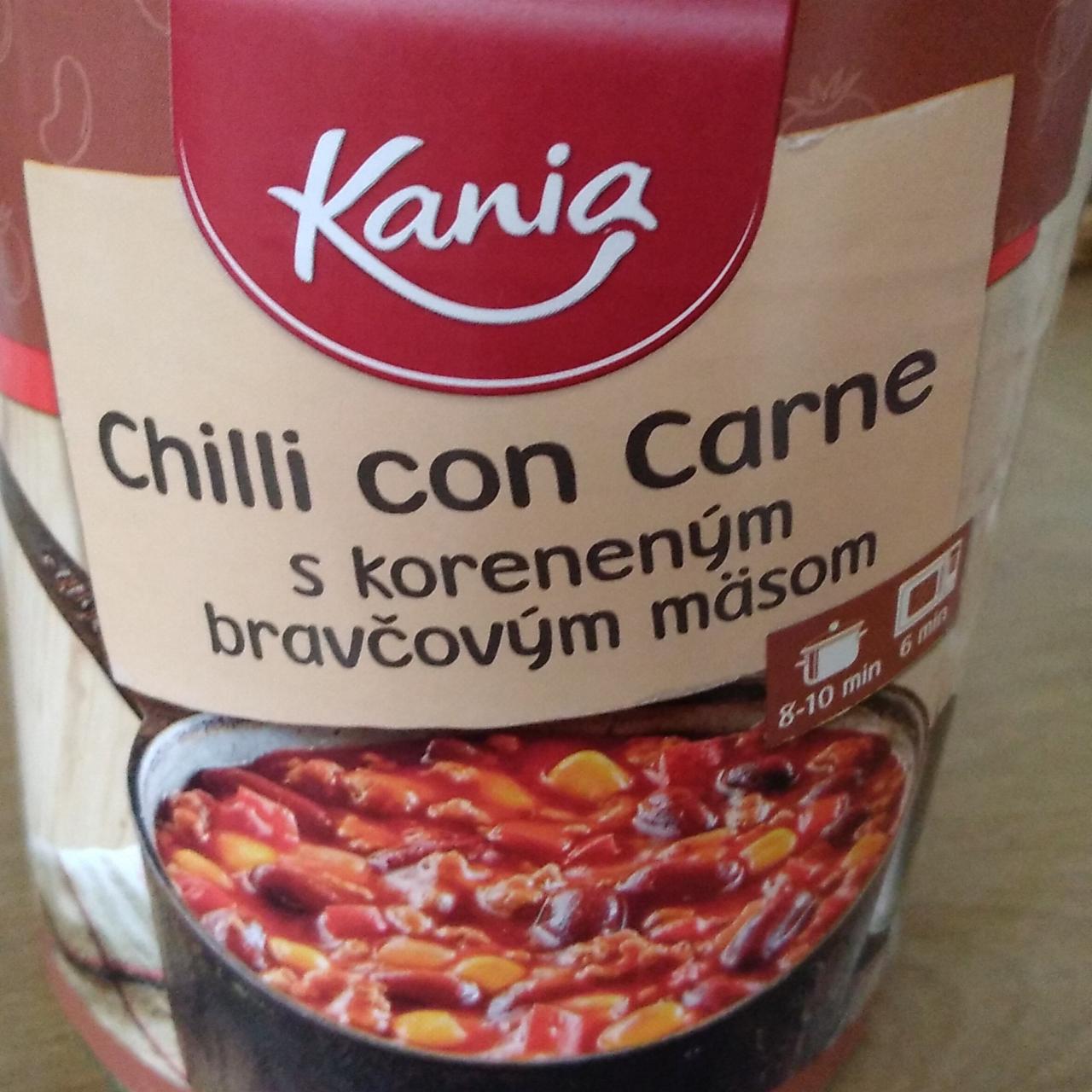 Fotografie - Chilli con Carne s koreneným bravčovým mäsom Kania
