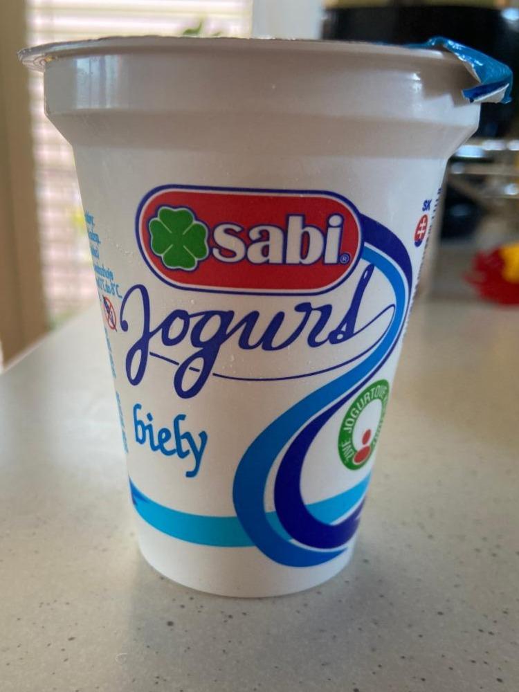 Fotografie - Sabi jogurt biely