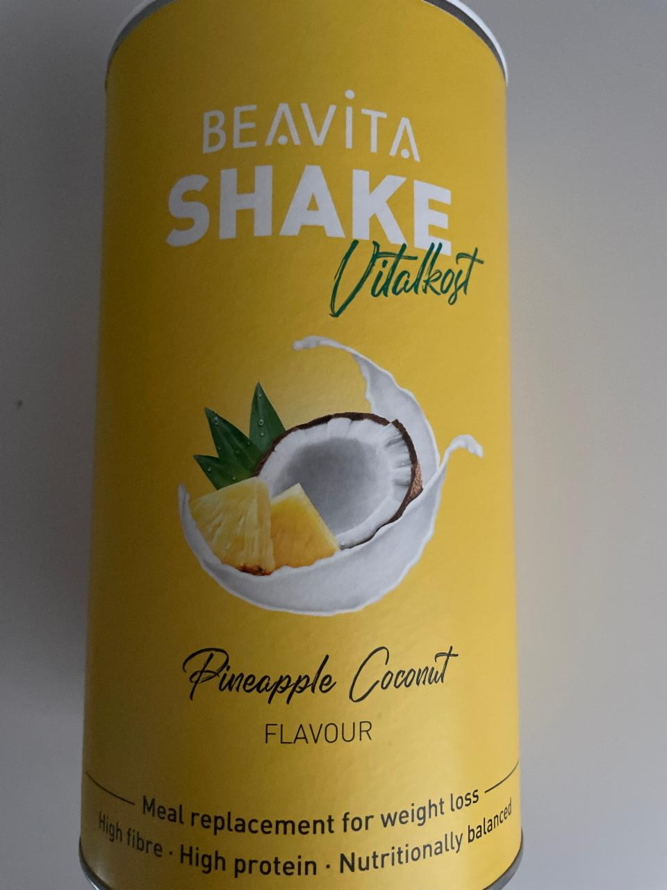 Fotografie - Beavita Shake Vitalkost Pineapple coconut