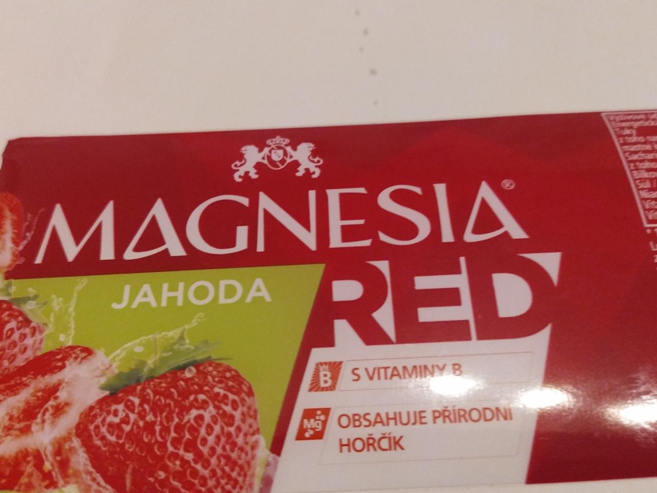 Fotografie - magnesia red jahoda