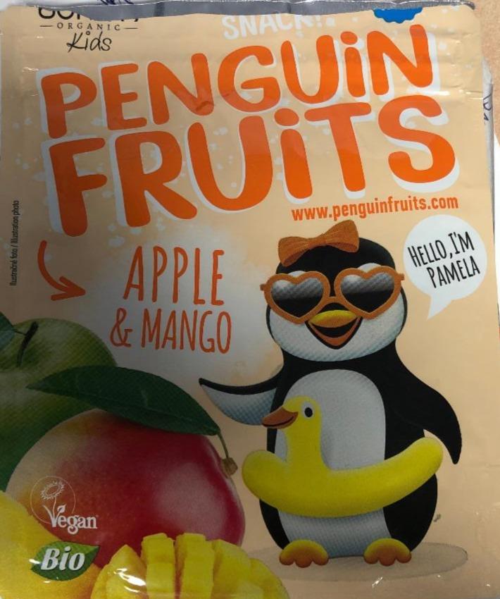 Fotografie - Penguin fruits Apple & Mango