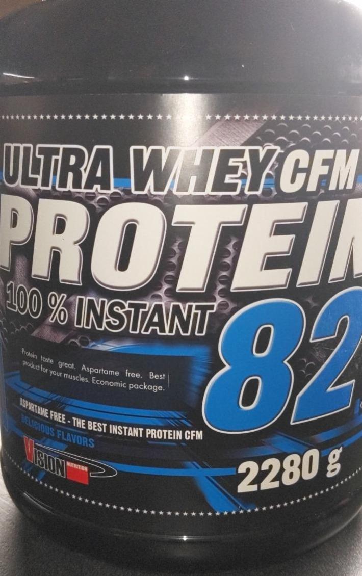 Fotografie - ultra whey CFM protein 82 VISION NUTRITION