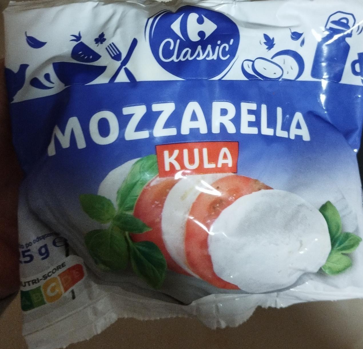 Fotografie - Mozzarela kula Carrefour Classic