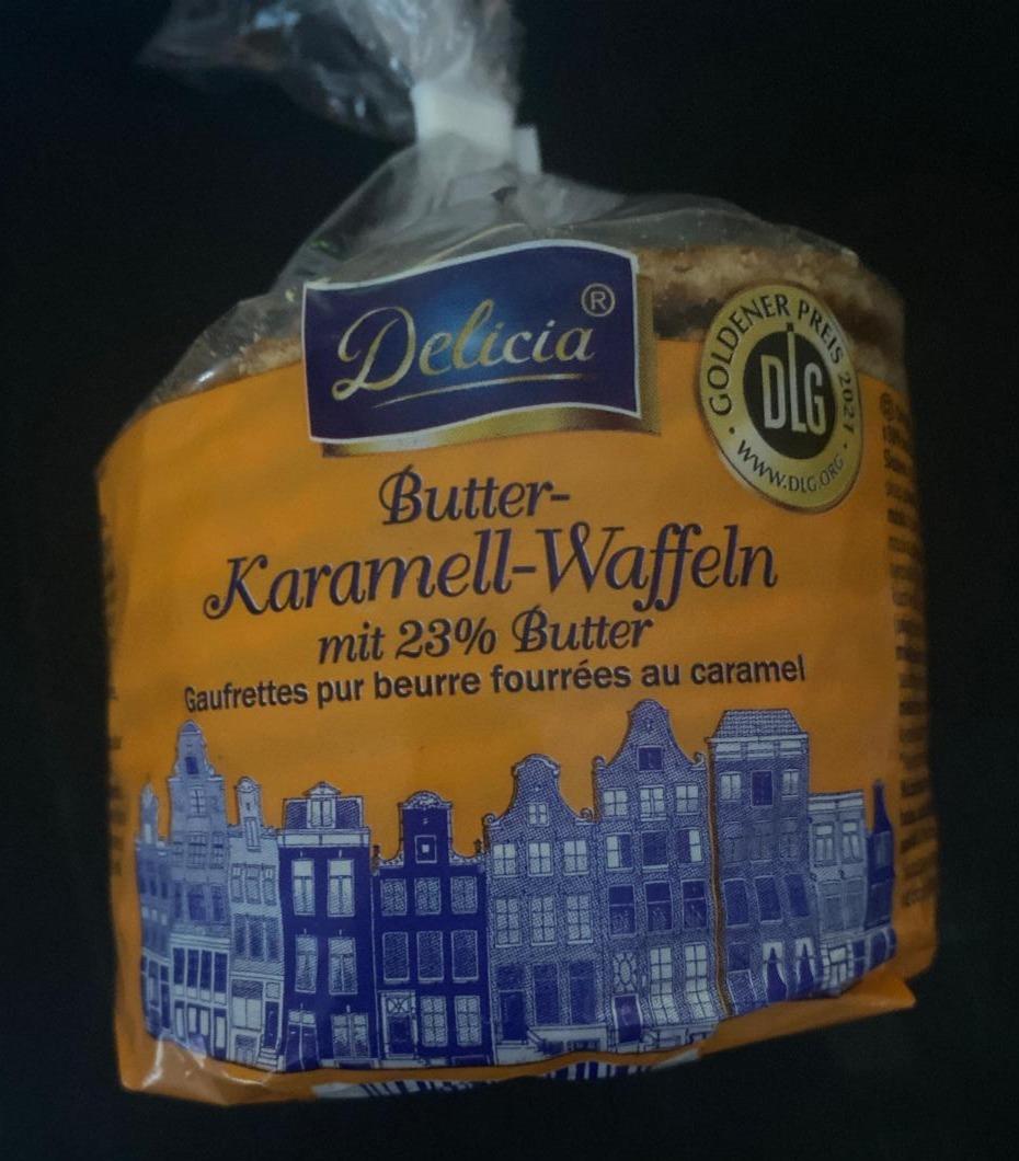 Fotografie - Butter Karamell-Waffeln Delicia