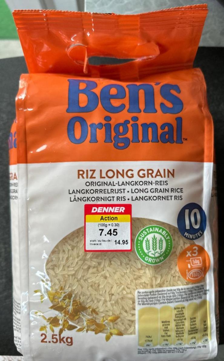 Fotografie - Riz Long Grain Ben's Original