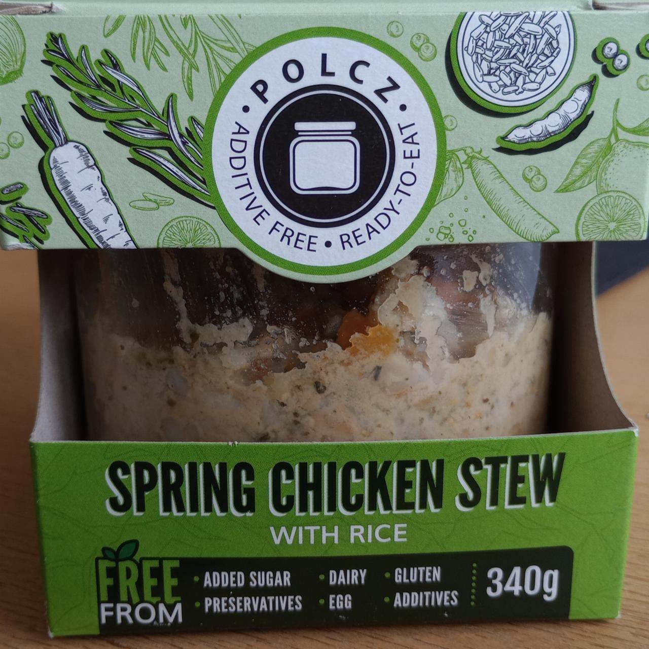 Fotografie - Spring Chicken Stew with rice Polcz