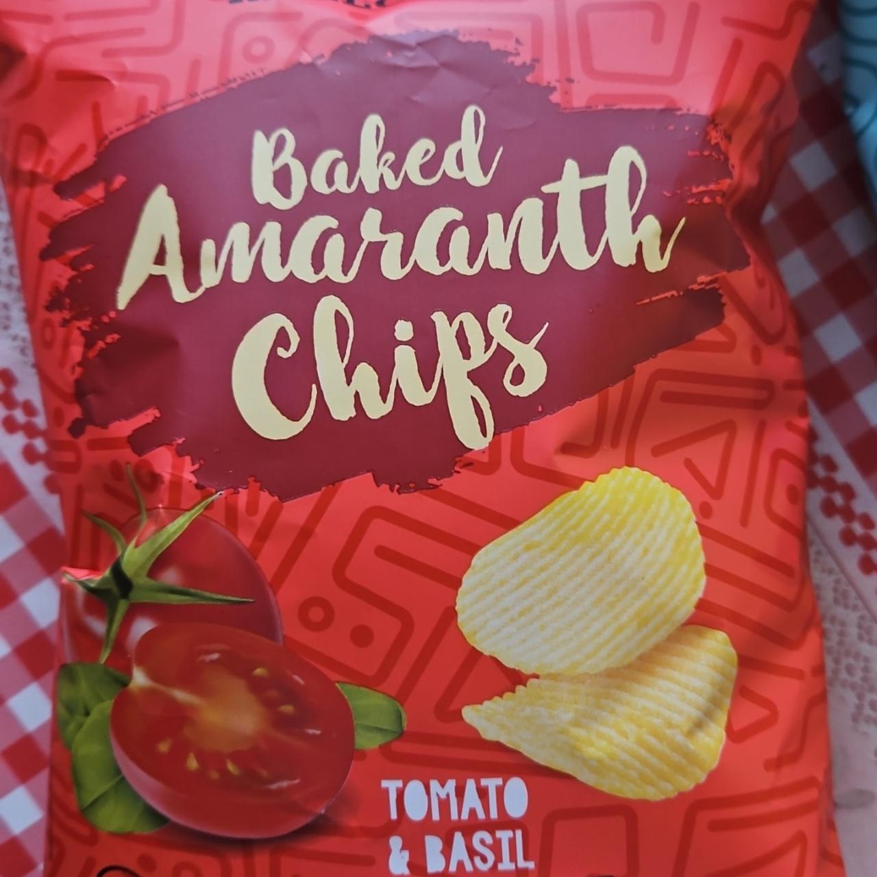 Fotografie - Baked Amaranth Chips Tomato & Basil McLloyd´s