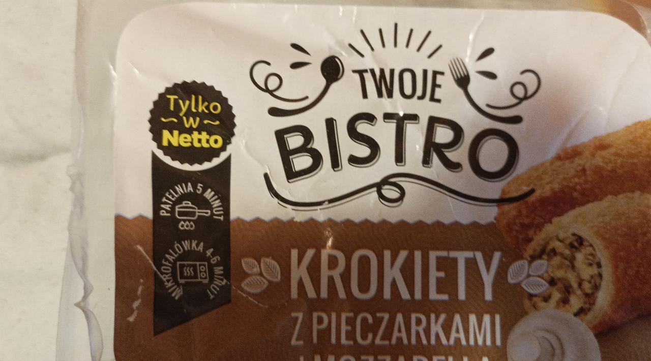 Fotografie - Krokety se žampiony a mozzarellou Twoje Bistro