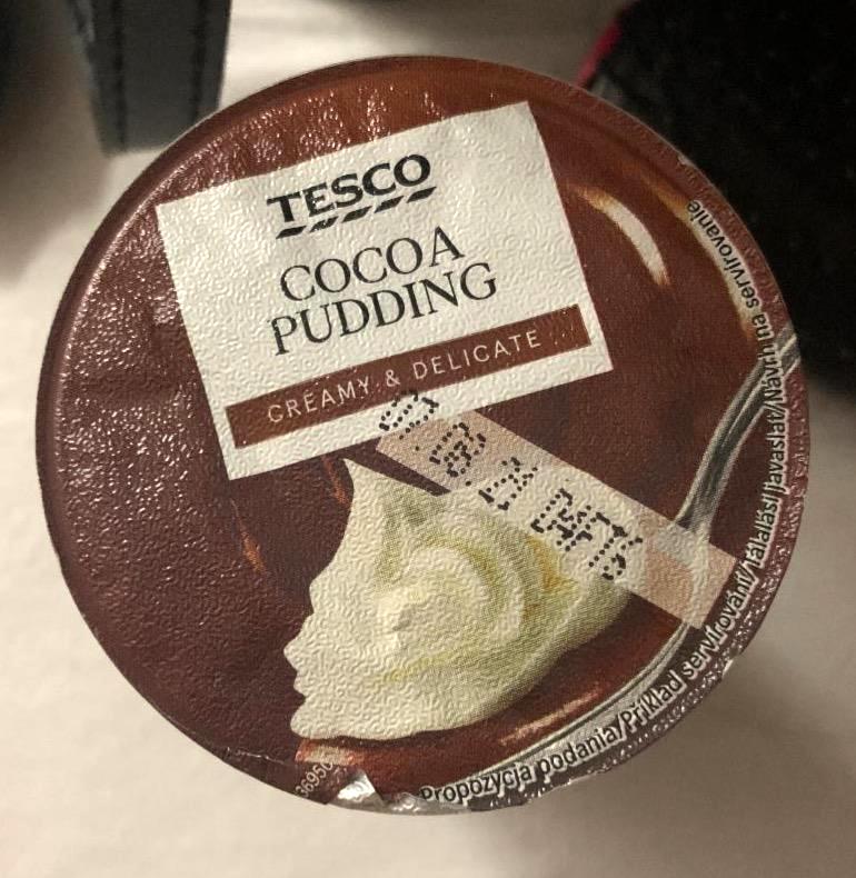 Fotografie - Cocoa pudding creamy & delicate Tesco