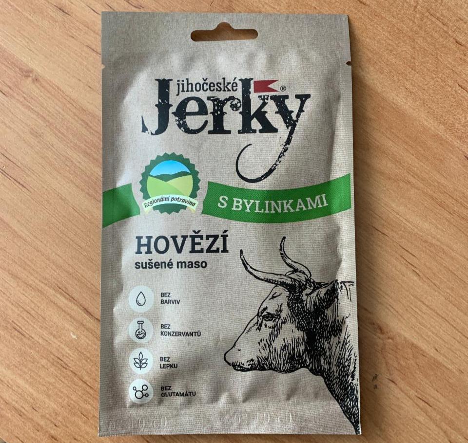 Fotografie - Hovězí sušené maso s bylinkami Jihočeské Jerky