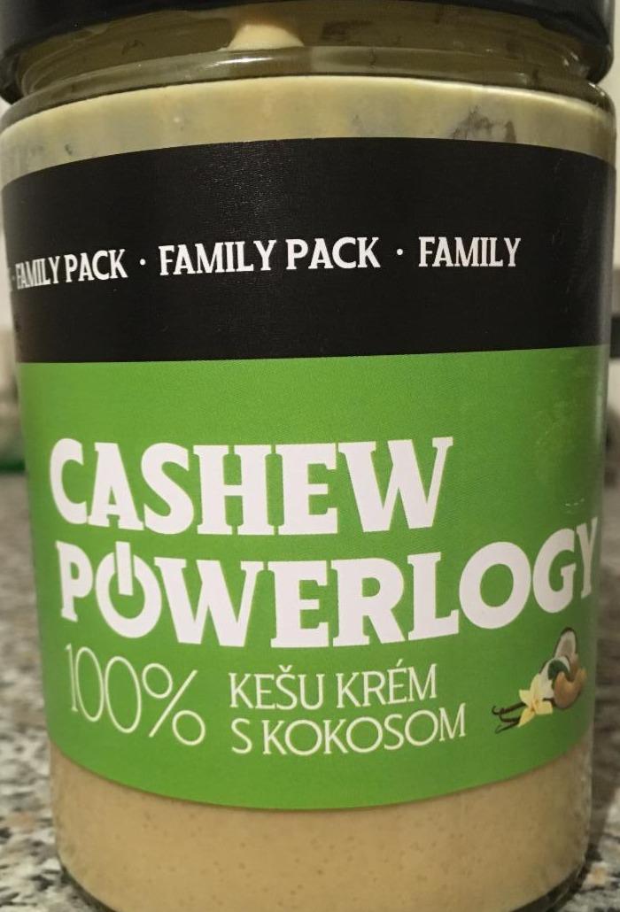 Fotografie - 100% kešu krém s kokosom Cashew Powerlogy