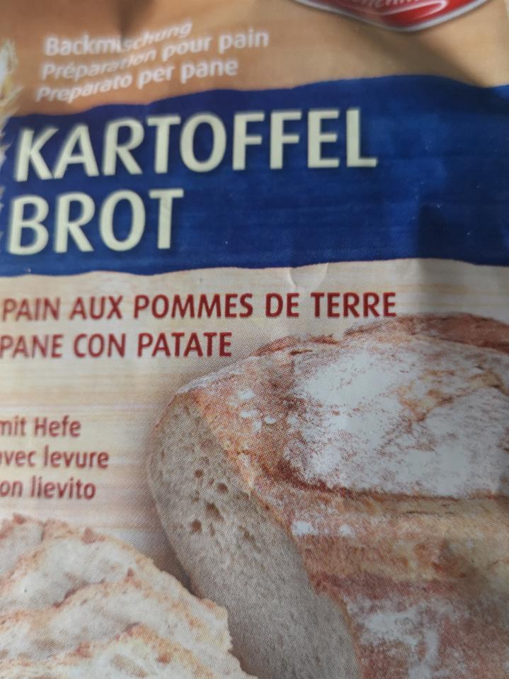 Fotografie - Kartoffelbrot Backmischung Weizenmischbrot , chlebová zmes 