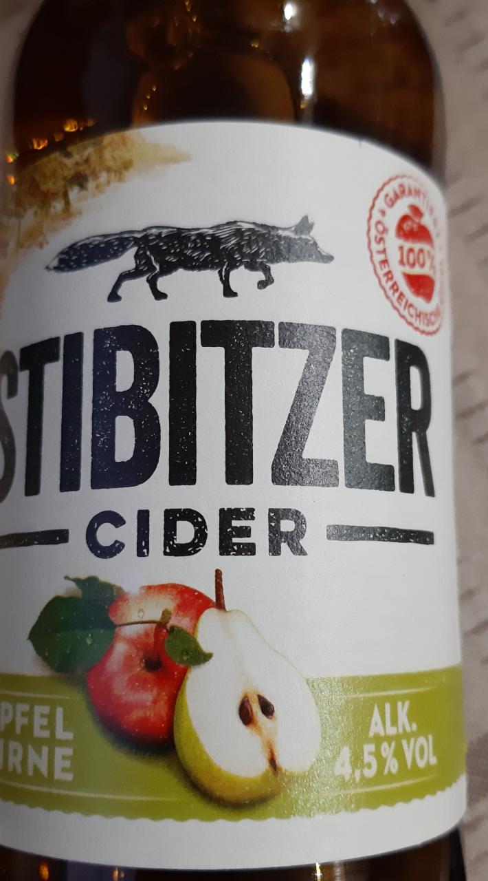 Fotografie - Stibitzer Cider Apfel Birne