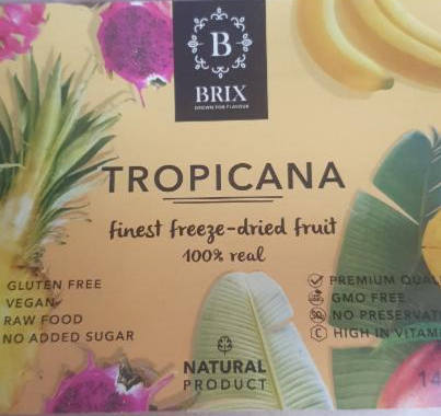 Fotografie - Tropicana brix finestfreeze fruit