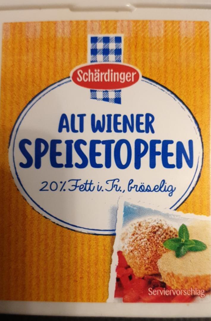 Fotografie - Alt Wiener Speisetopfen 20% Fett bröselig Schärdinger