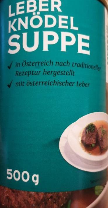 Fotografie - Leber knödel suppe Merkur