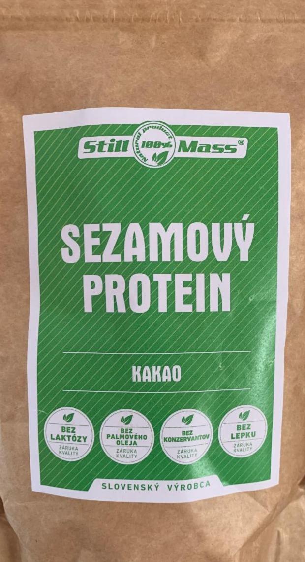 Fotografie - Sezamový protein Kakao Still Mass