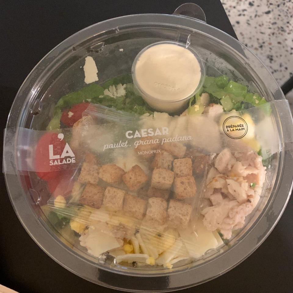 Fotografie - Salade Caesar Monoprix