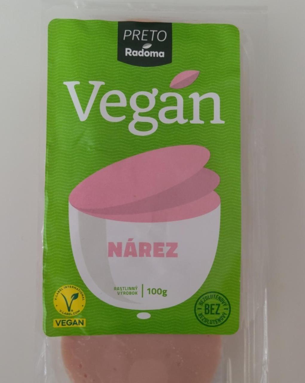 Fotografie - Vegan nárez PRETO Radoma