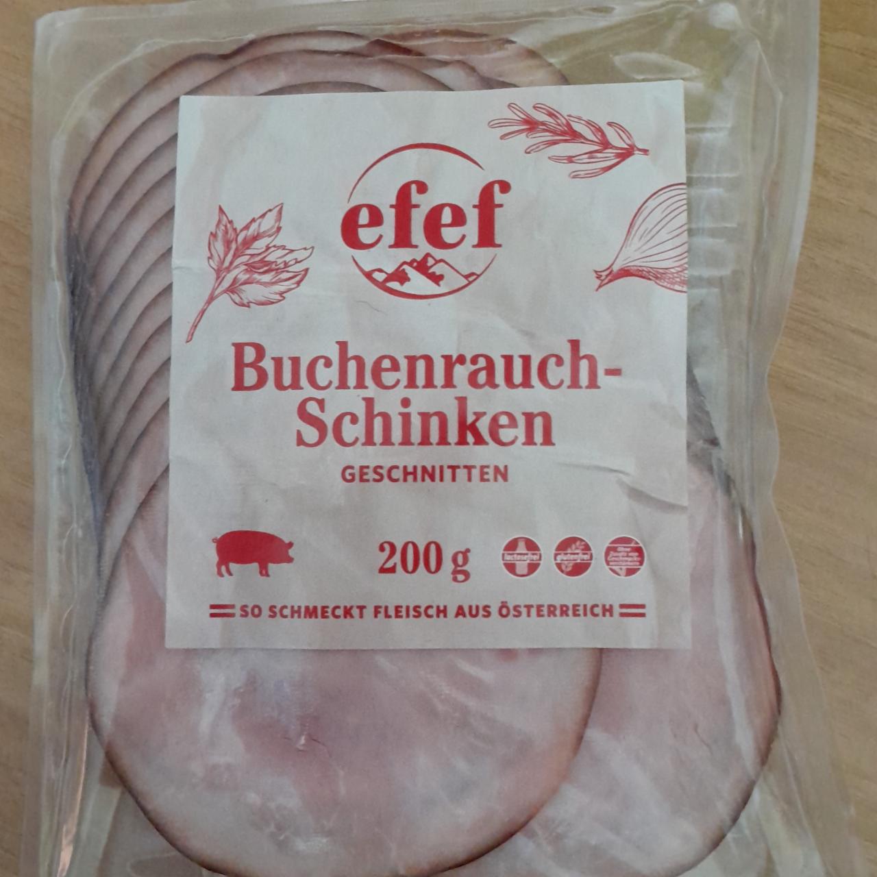 Fotografie - Buchenrauch-Schinken efef