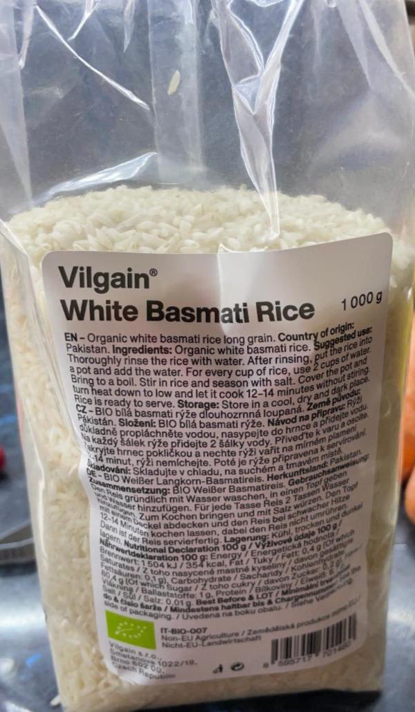 Fotografie - White Basmati Rice Vilgain