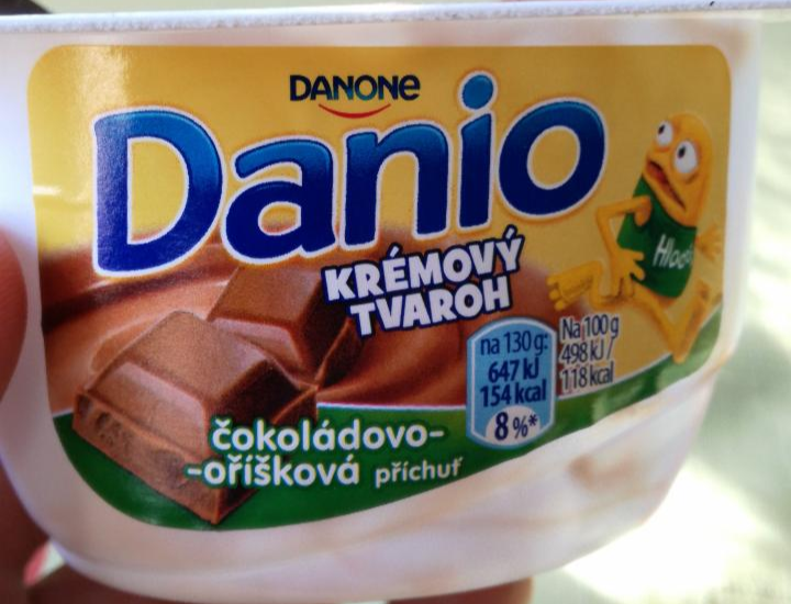 Fotografie - Danone Danio Krémový tvaroh čokoláda-oriešok
