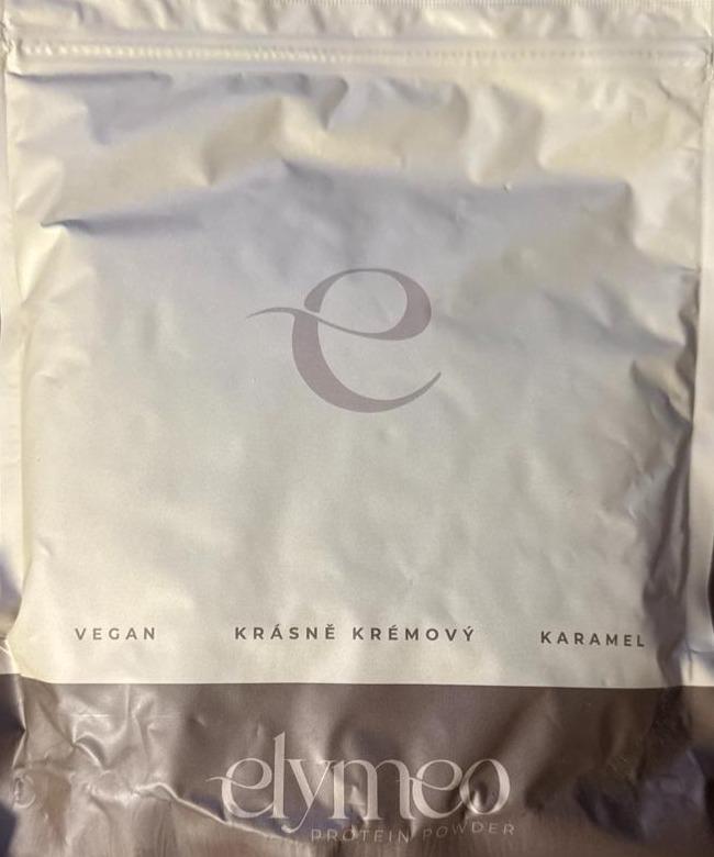 Fotografie - Vegan protein powder karamel Elymeo