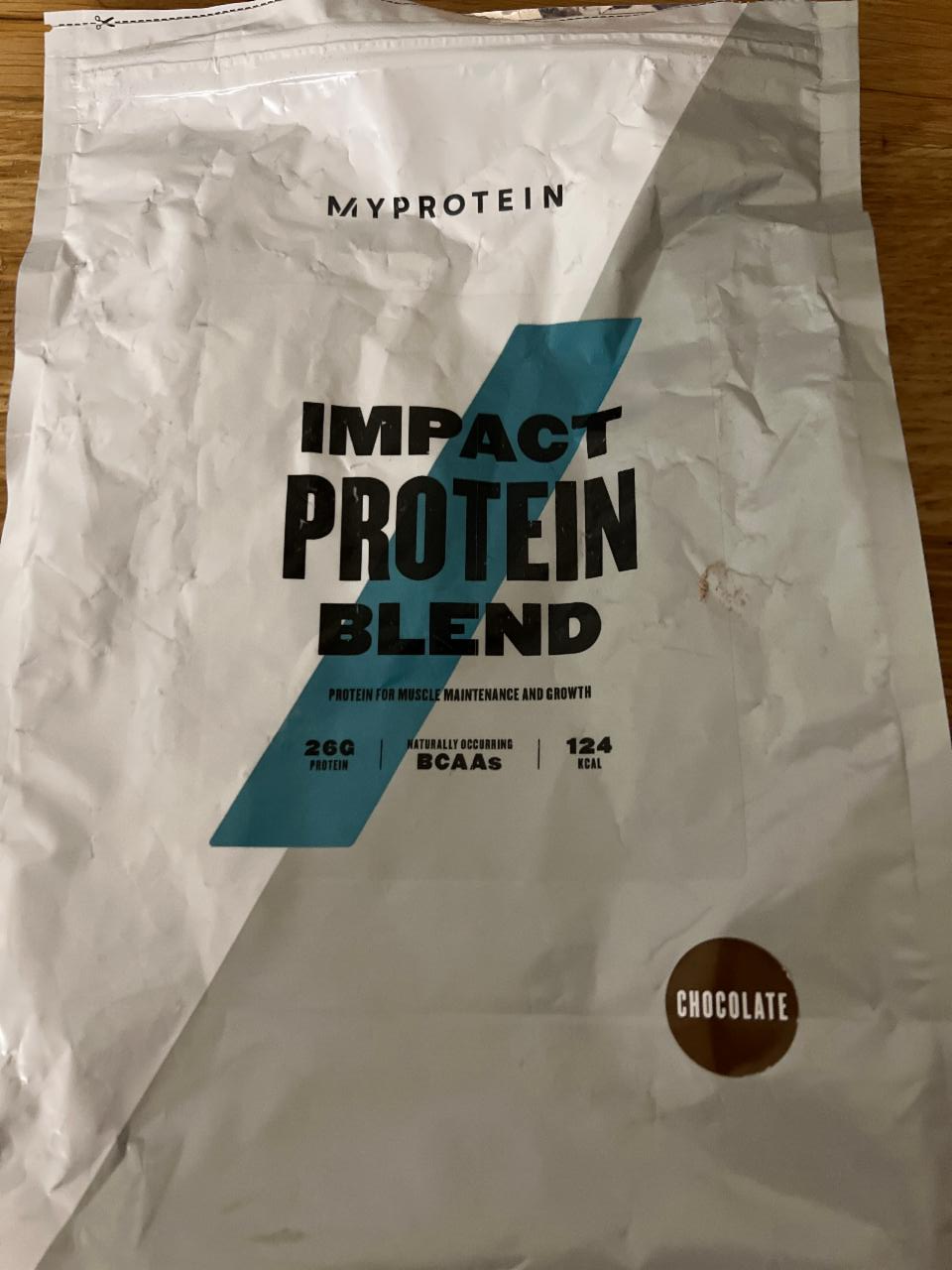 Fotografie - Impact protein blend Chocolate MyProtein